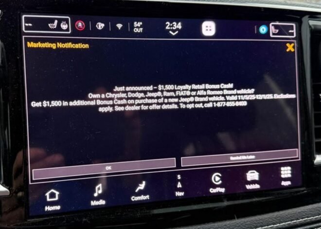 The new annoyance inside your car: pop-up advertisements